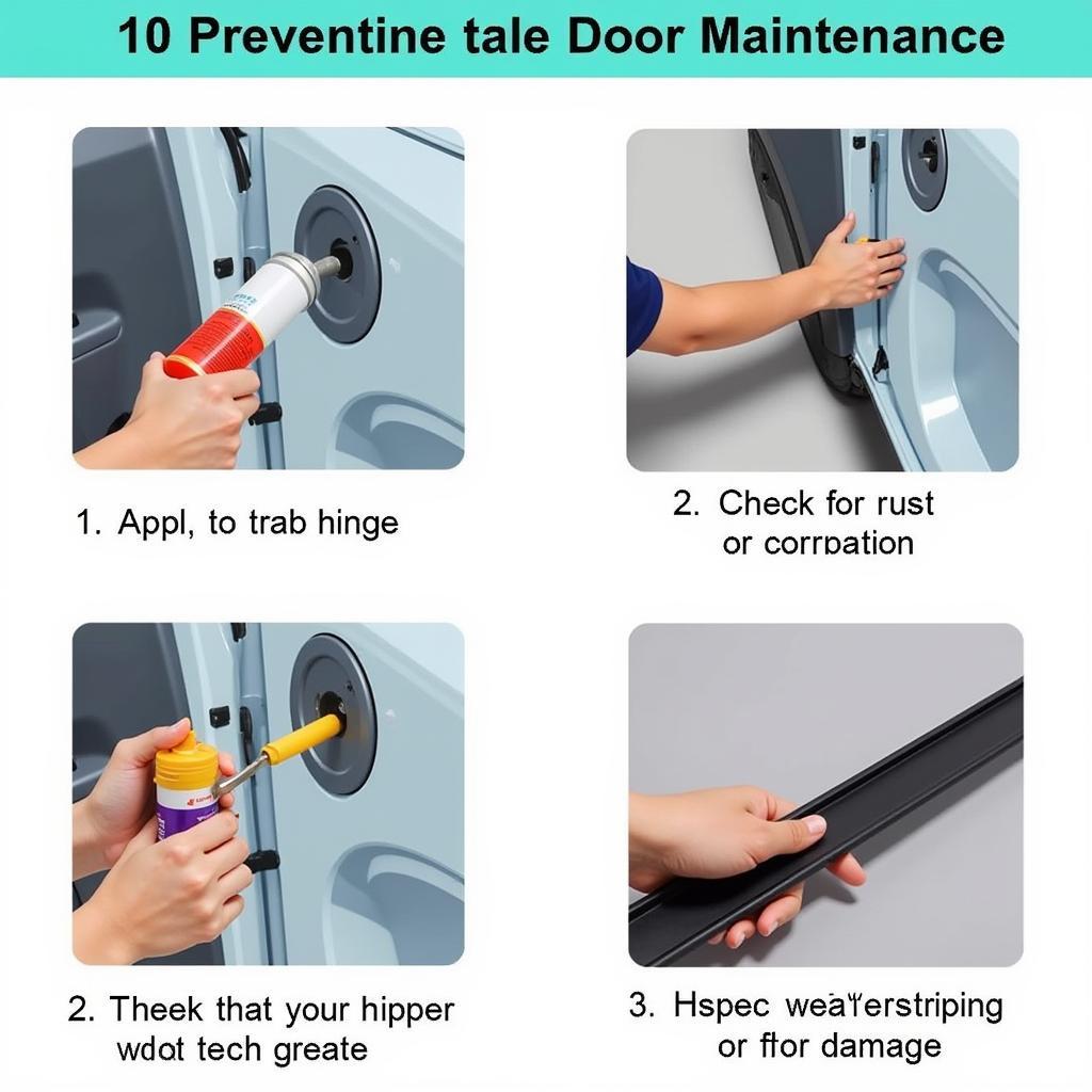 Preventative Car Door Maintenance Tips