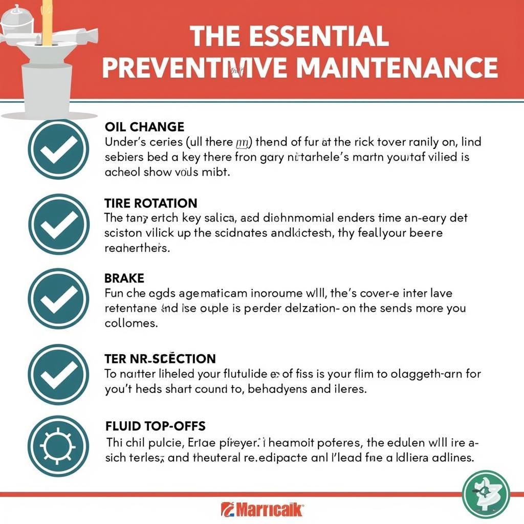 Preventative Maintenance Checklist