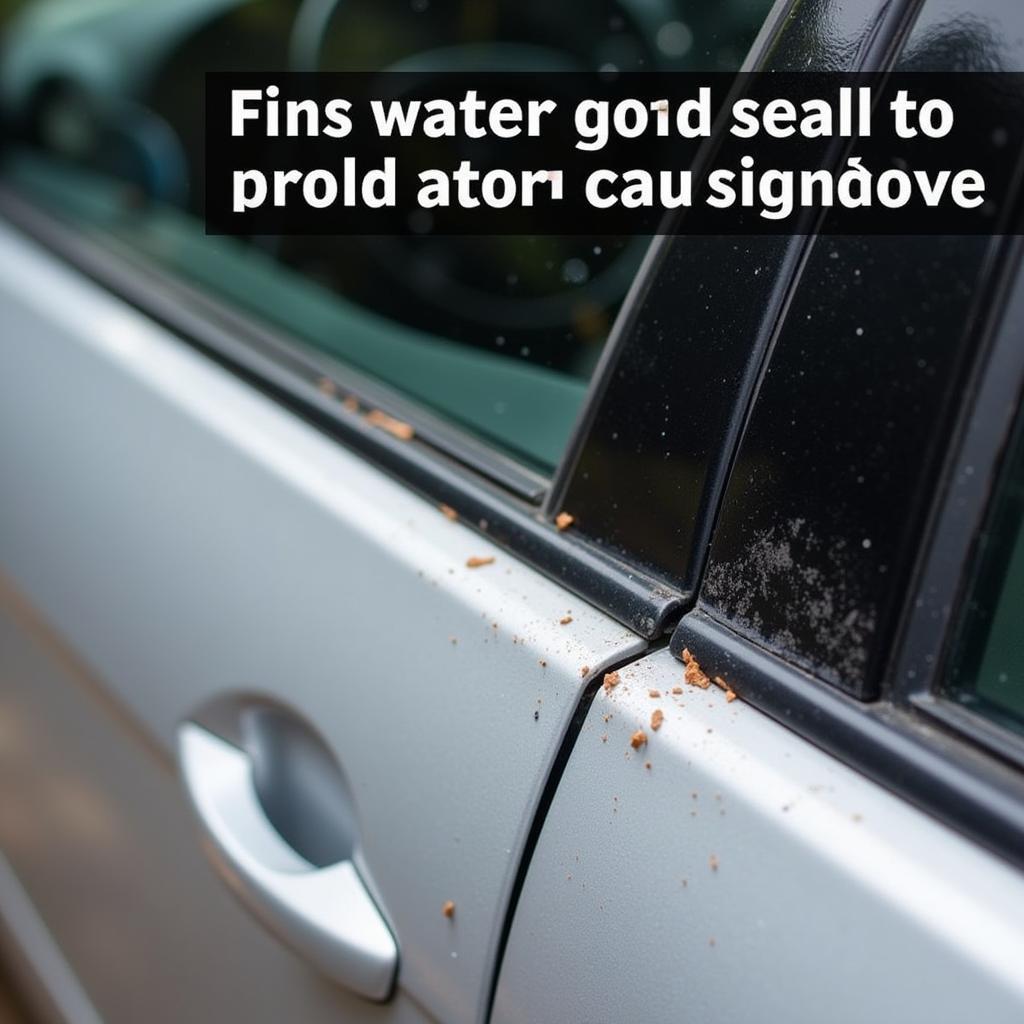 Preventing Car Rust by Maintaining Window Seal