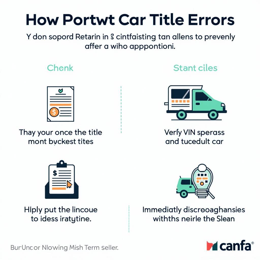 Tips for Preventing Errors on a Car Title