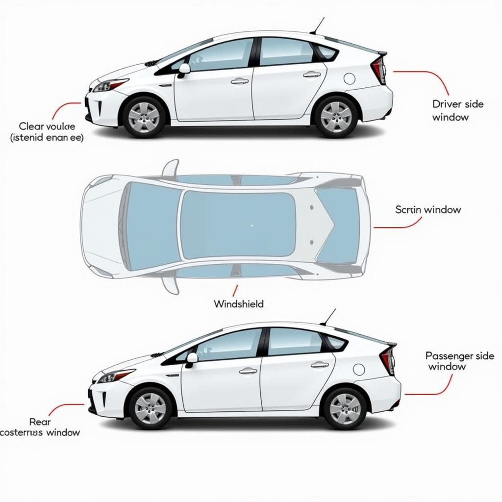 Types of Prius Windows