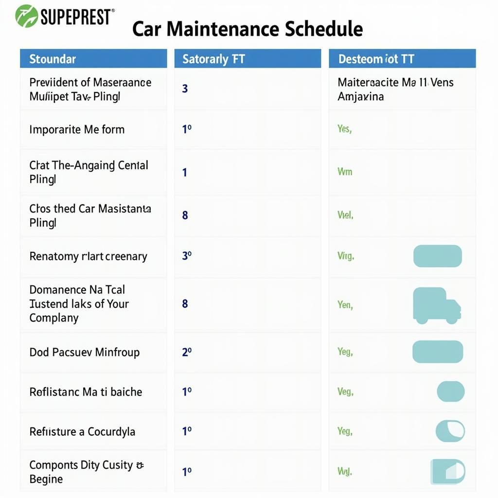 Planning Proactive Car Maintenance for 400,000 Miles