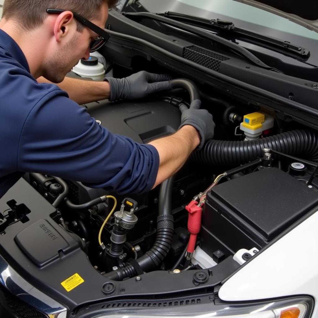 Professional Car AC Hose Repair