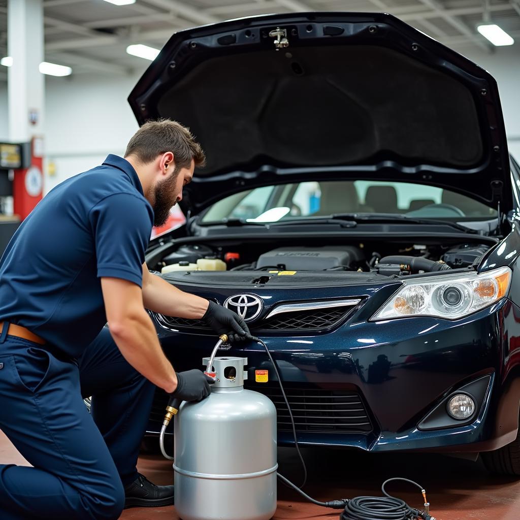 Professional car AC repair