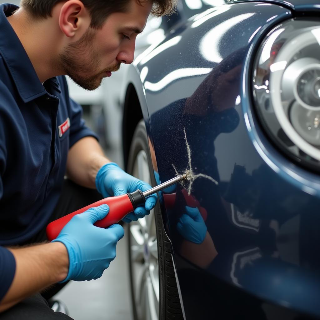 Professional Car Bumper Repair for Deep Scratches