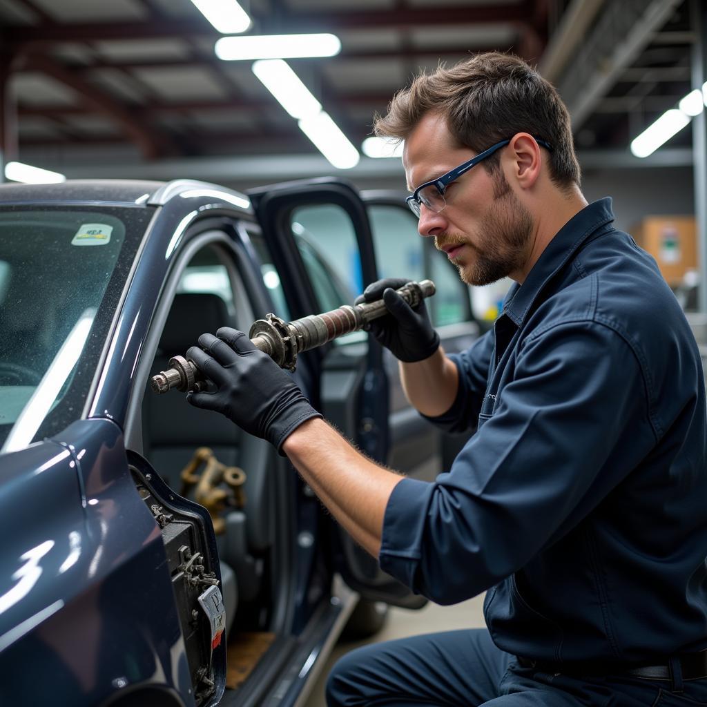 Professional Car Door Hinge Repair