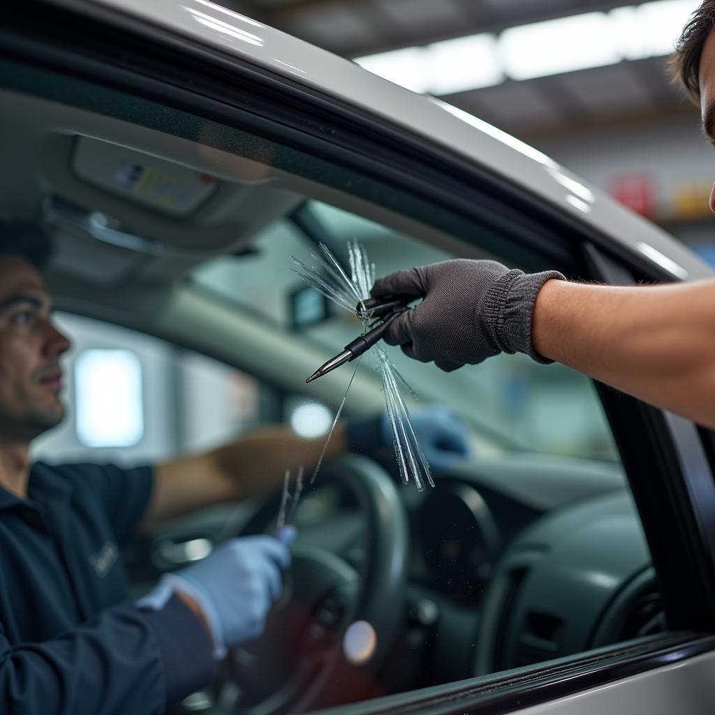 Professional Car Window Crack Repair