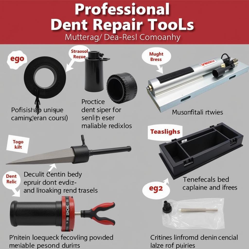 Professional Dent Repair Tools