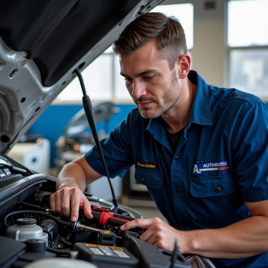 Qualified Car AC Repair Technician