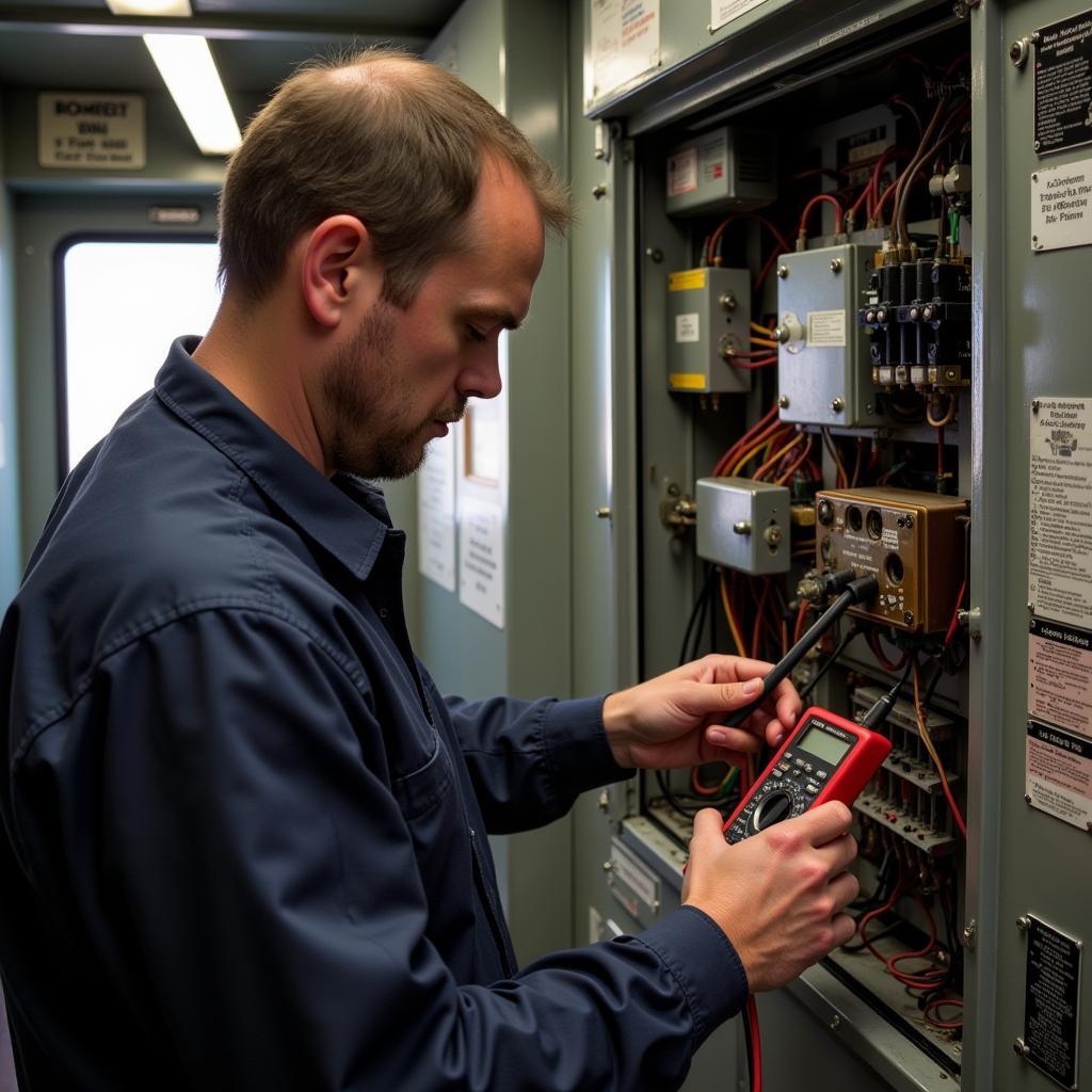 Railroad Car Electrical Testing