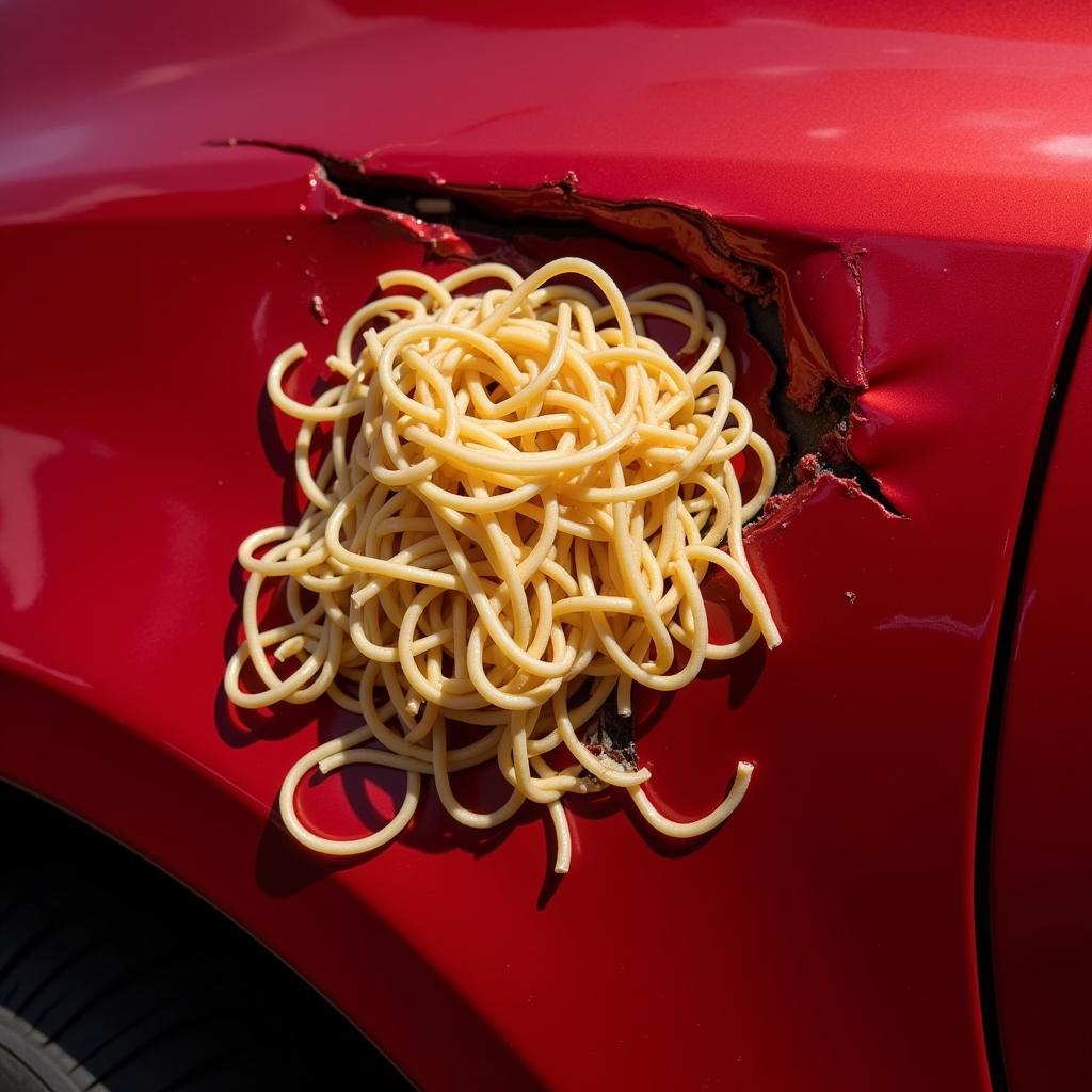 Ramen on Car Dent - Myth Debunked