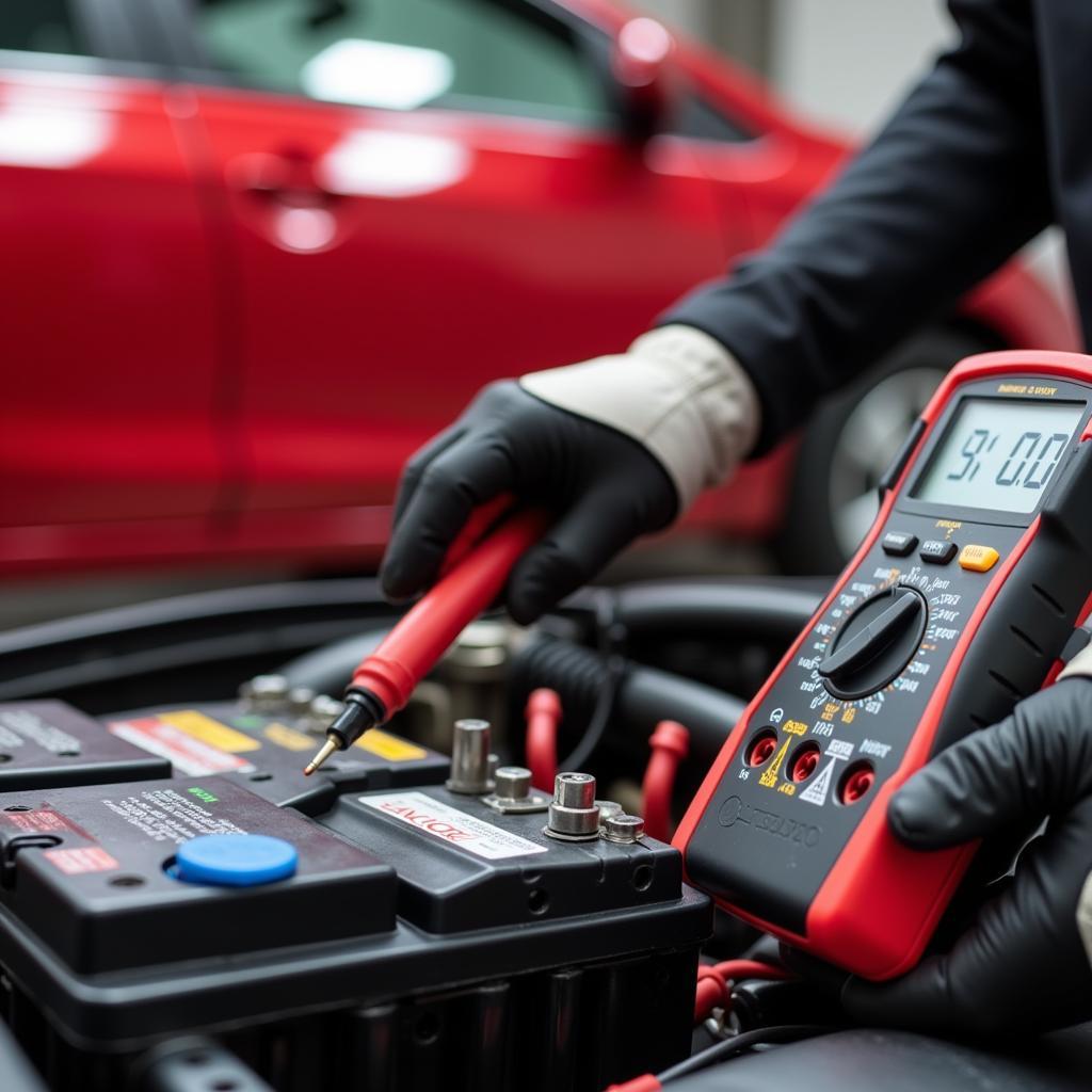 Red Car Battery Troubleshooting