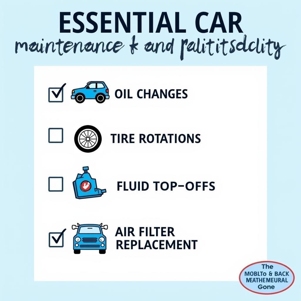 Regular Car Maintenance Checklist