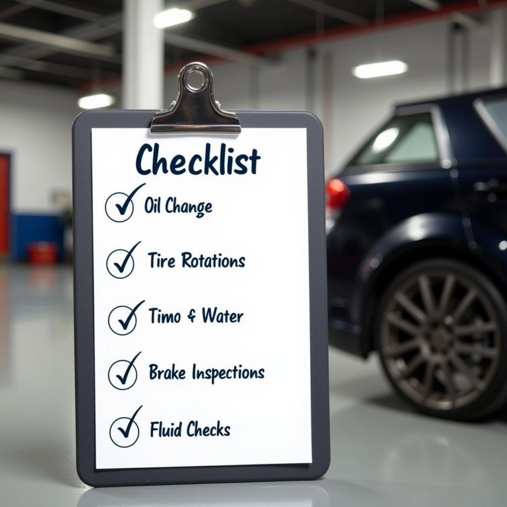 Regular Car Maintenance Checklist