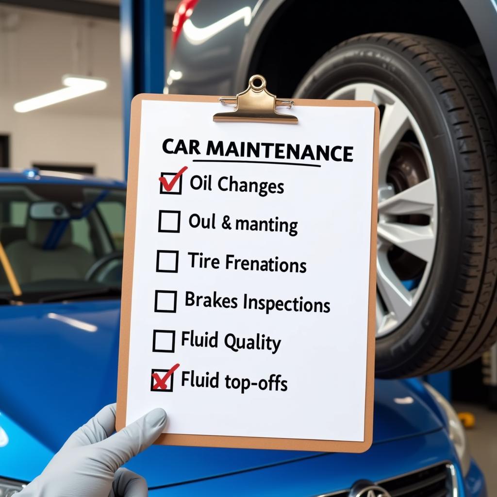 Regular Car Maintenance Checklist