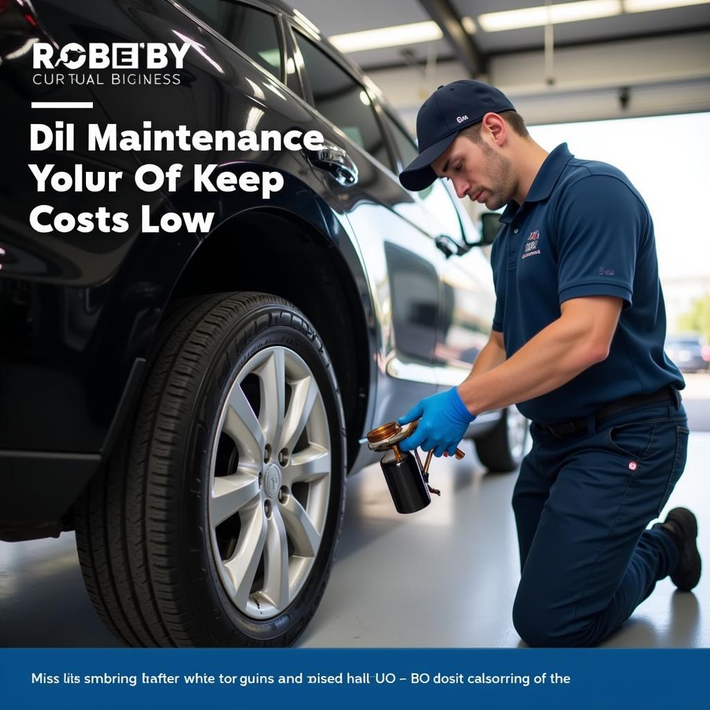 Regular car maintenance for lowest cost