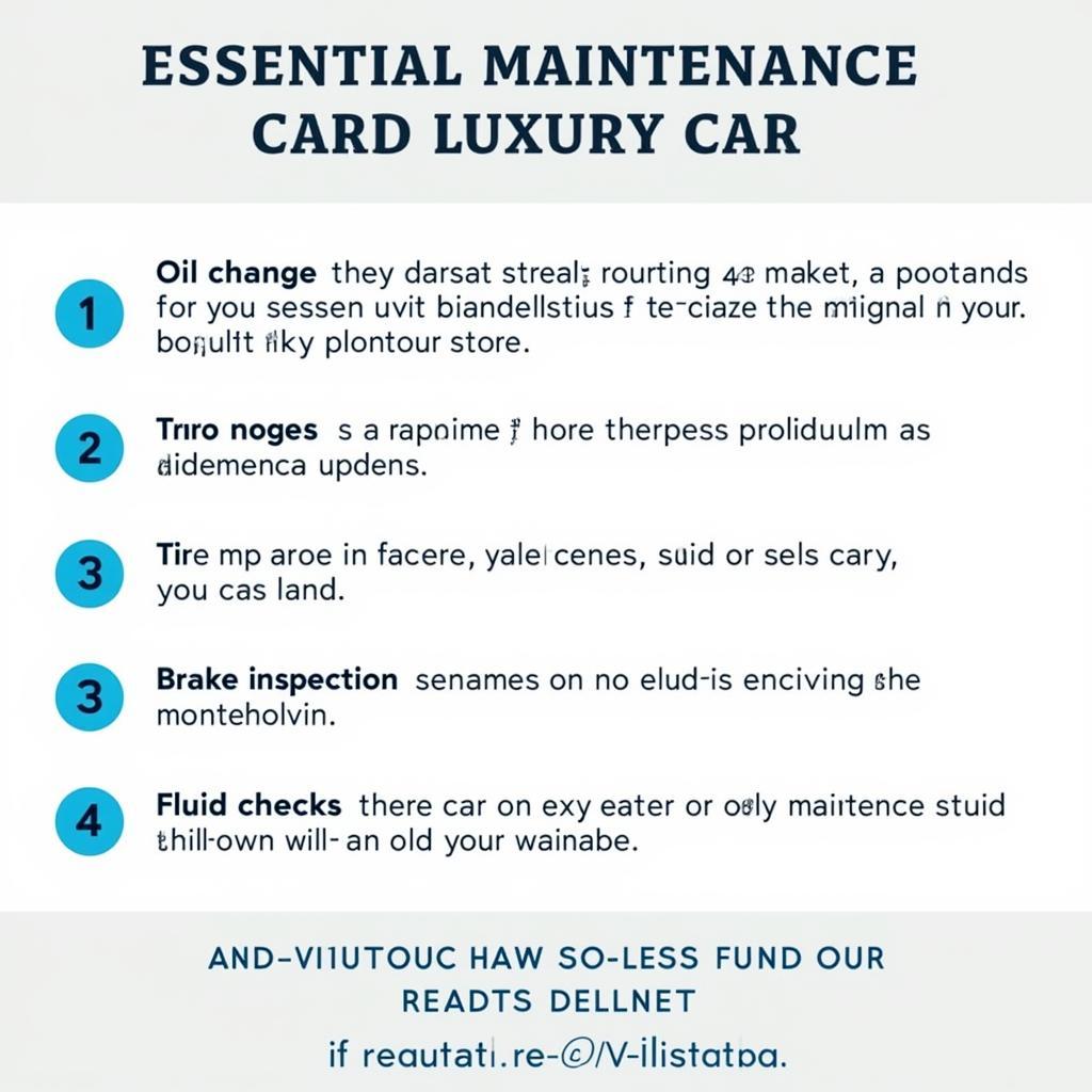 Essential Maintenance Checklist for Luxury Cars.