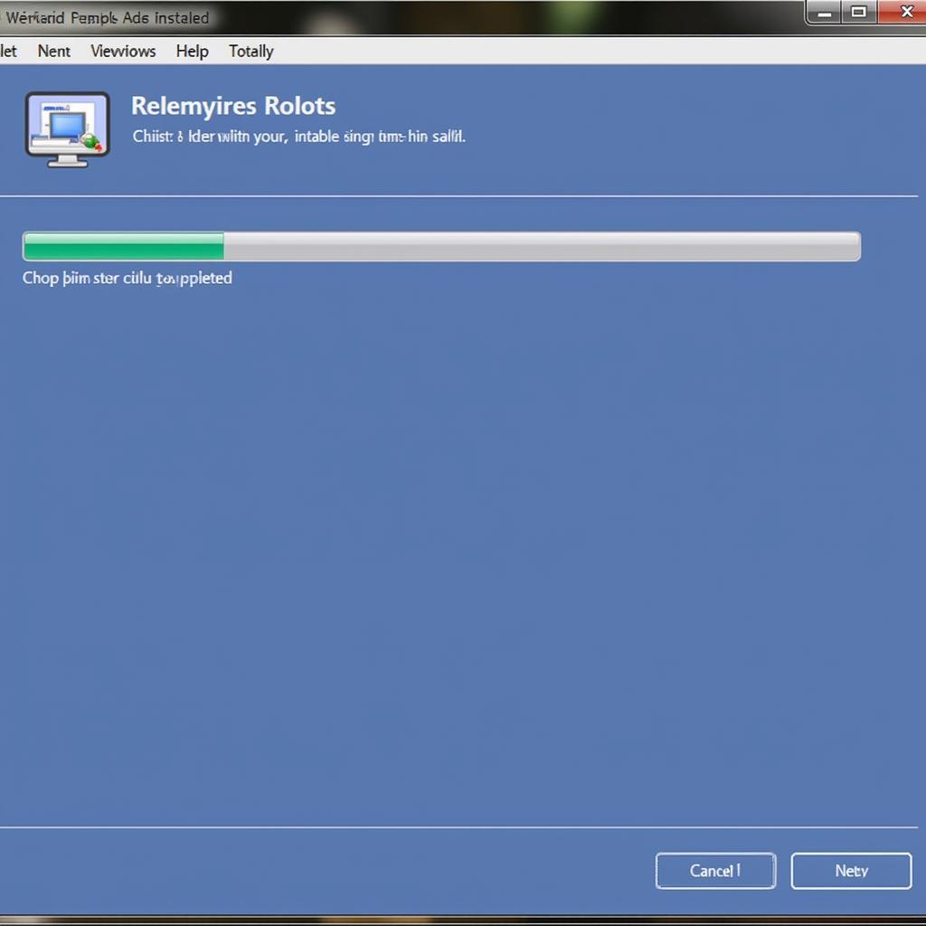 Reinstalling Software