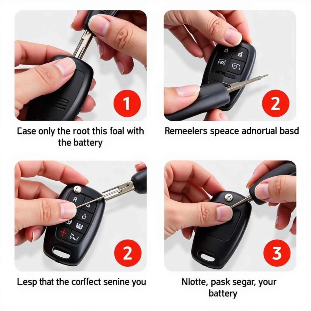 Replacing the Key Fob Battery in a Remote Car Starter