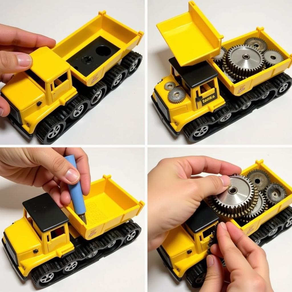 Repairing the Gears of a Remote Control Tonka Car