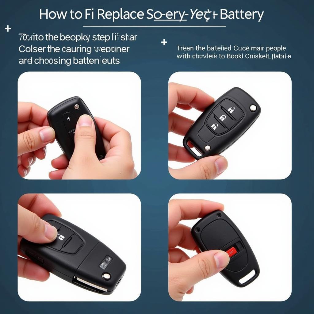 Replacing the Key Fob Battery for a Remote Car Starter