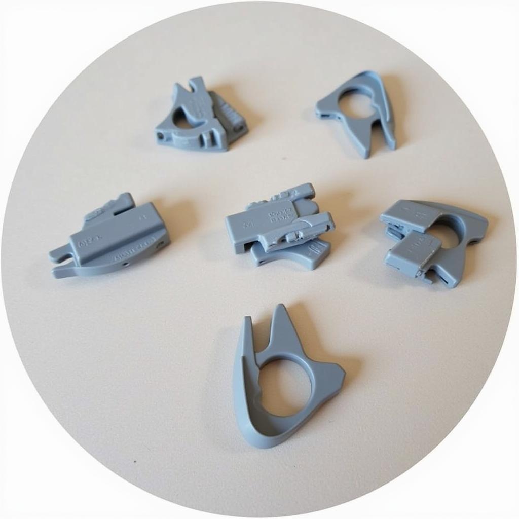 Broken Renault Car Mat Clips