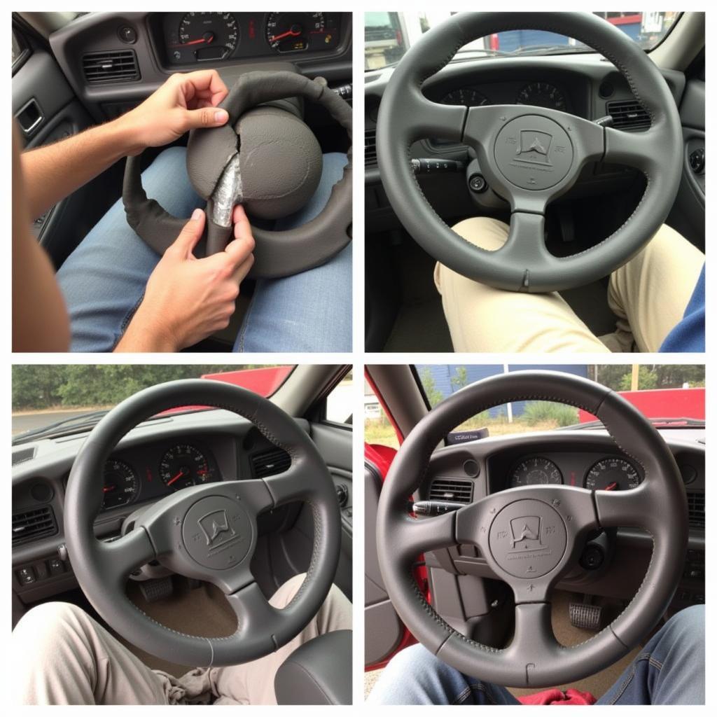 Repairing a Cracked Celloite Steering Wheel