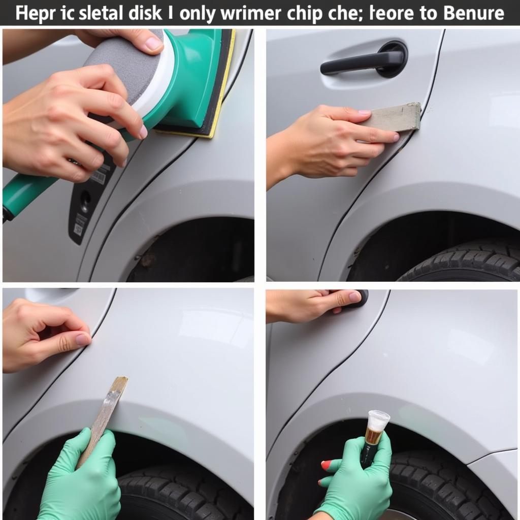 Repairing Deep Car Paint Chips