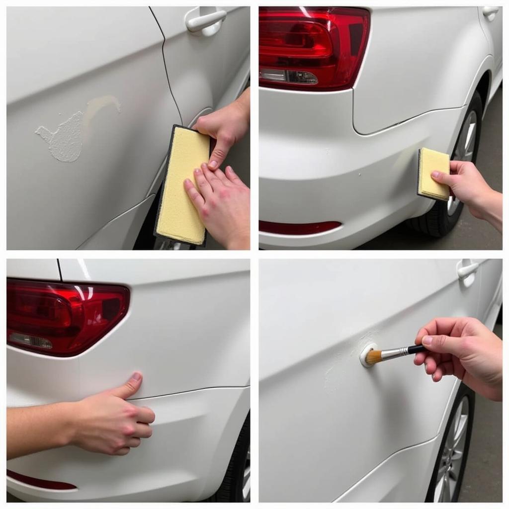 Repairing Deep Car Scratch