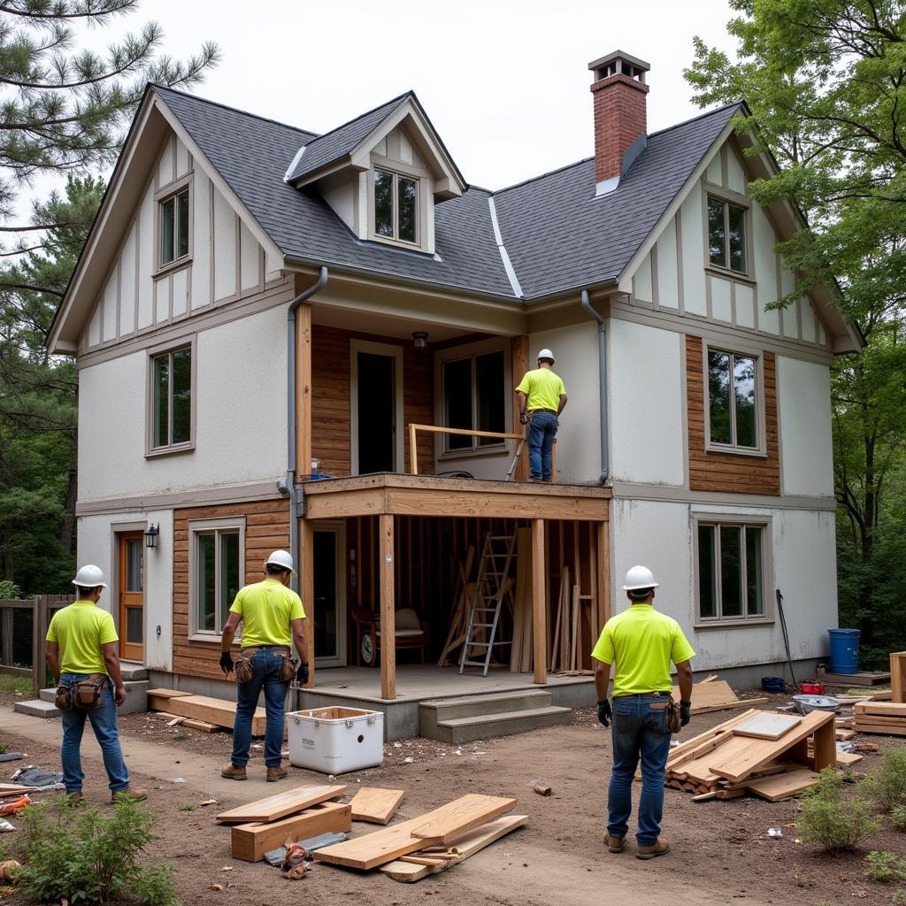 Repairing Fixer-Upper after Car Crash