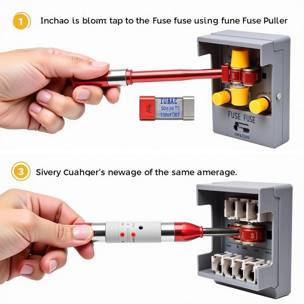 Replacing a Blown Car Fuse in a Car