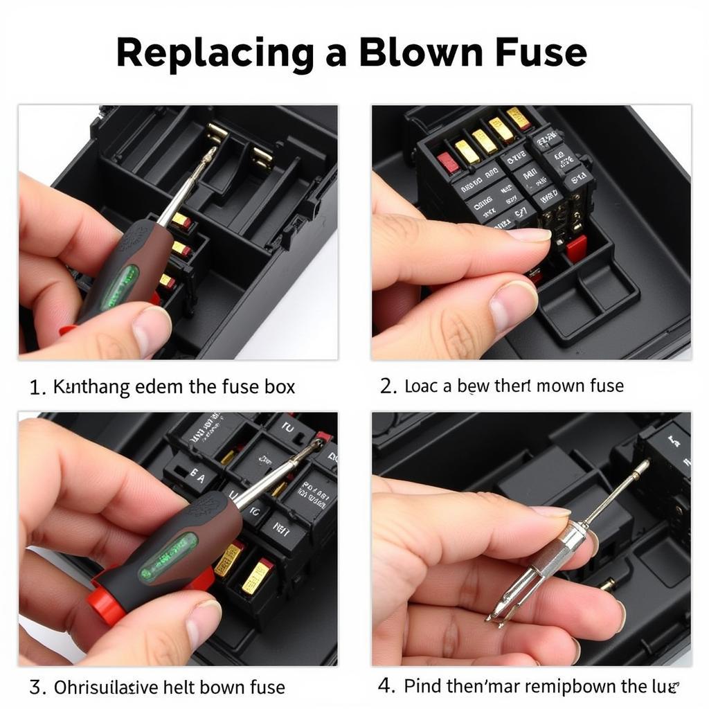 Steps to Replace a Blown Car Fuse