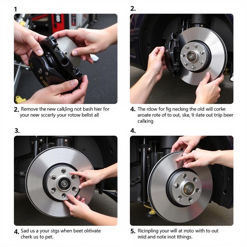 Replacing Brake Rotor in Car Mechanic Simulator 2021