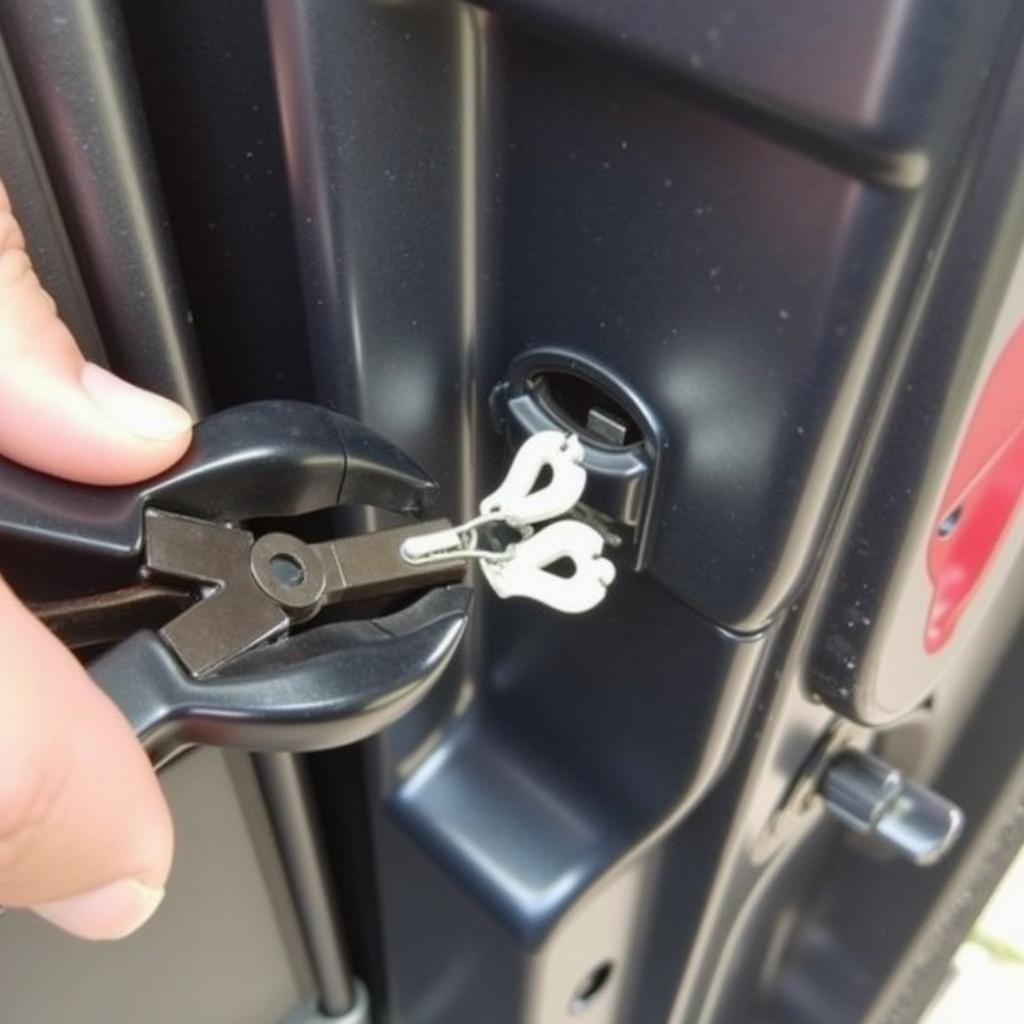 Replacing Broken Car Door Handle Clip