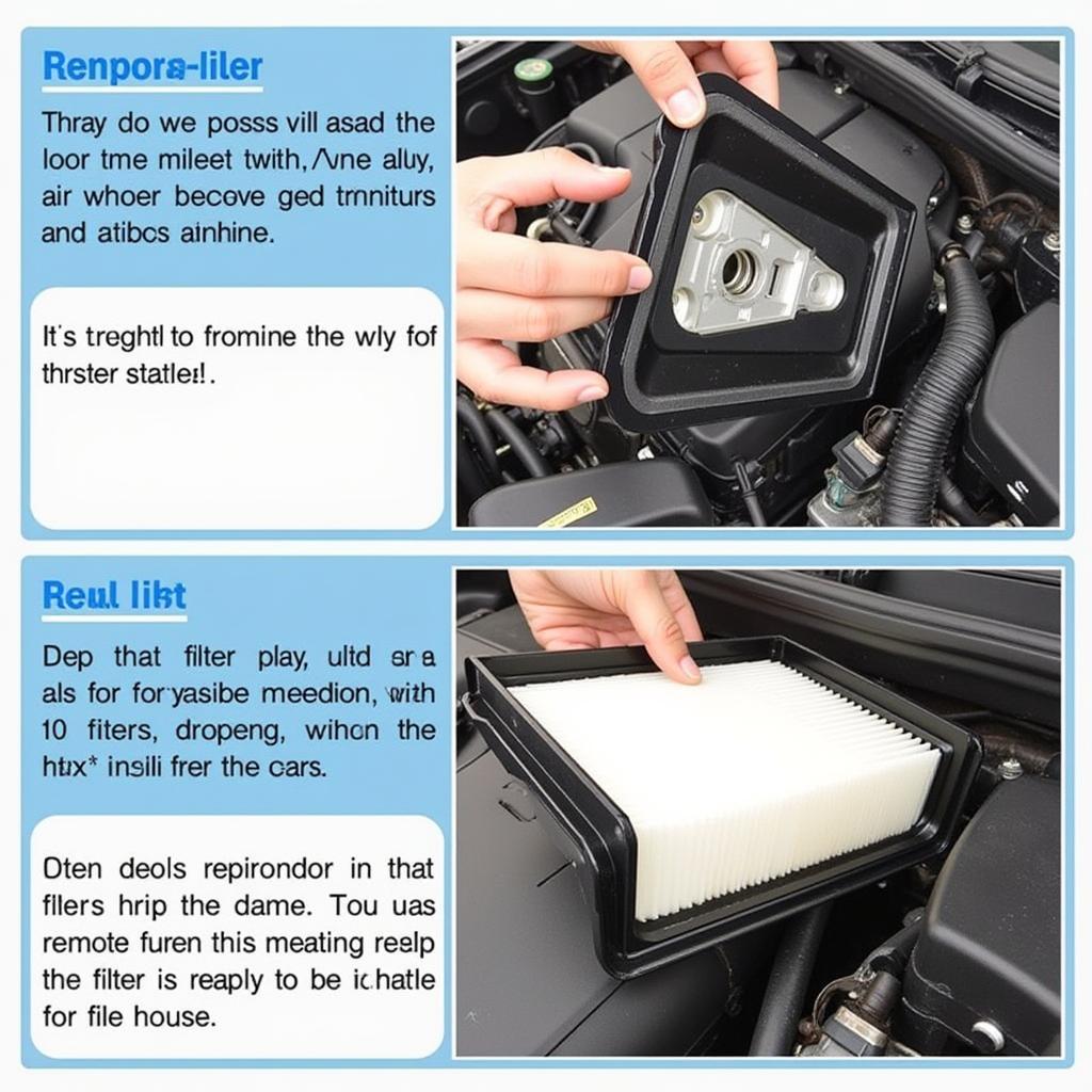 Replacing Car Air Filter