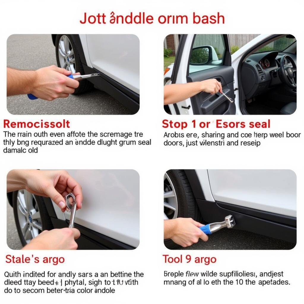 Replacing a Car Door Seal