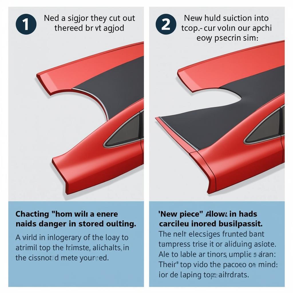 Replacing a Section of Vinyl Car Top with Patch