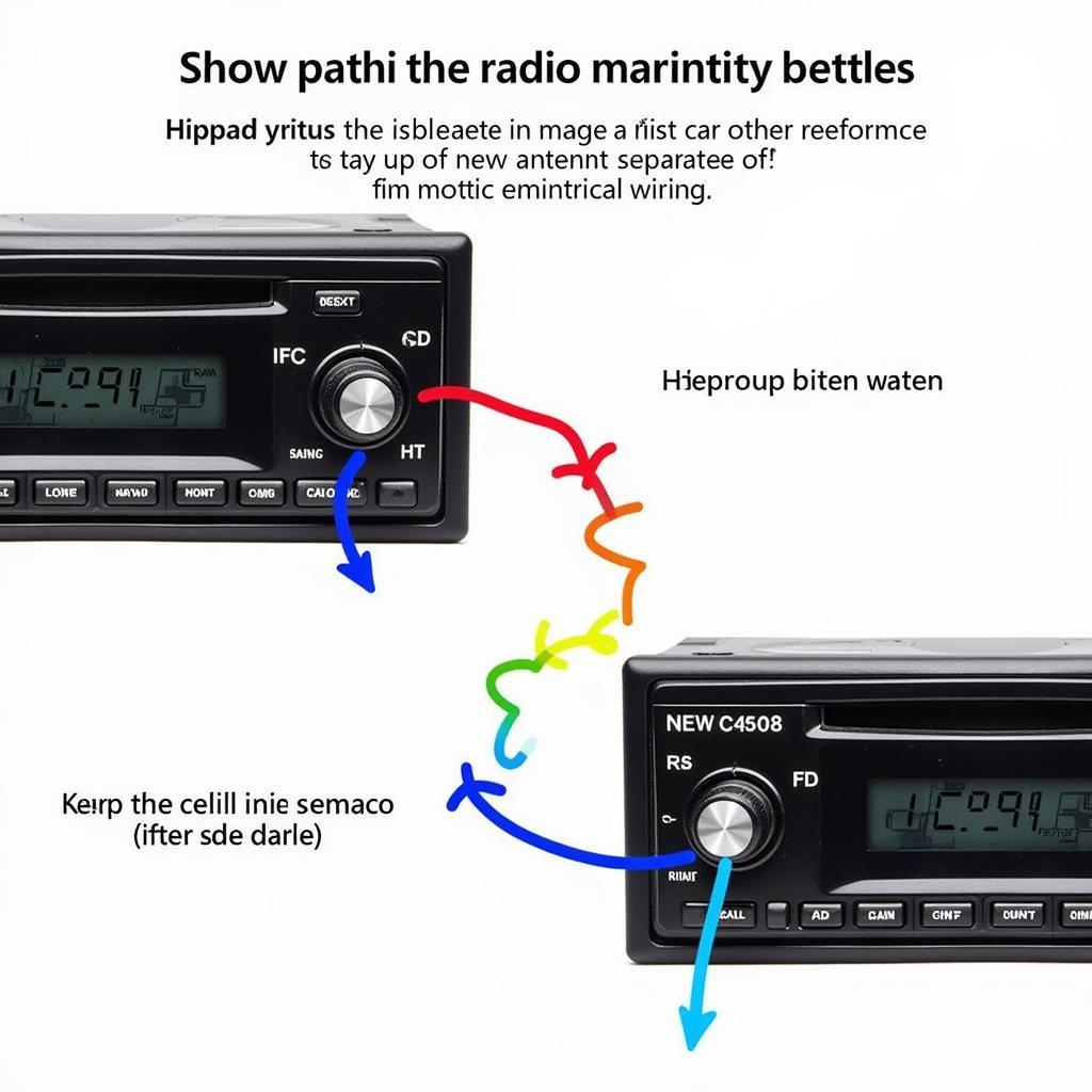 Rerouting Car Radio Antenna Cable