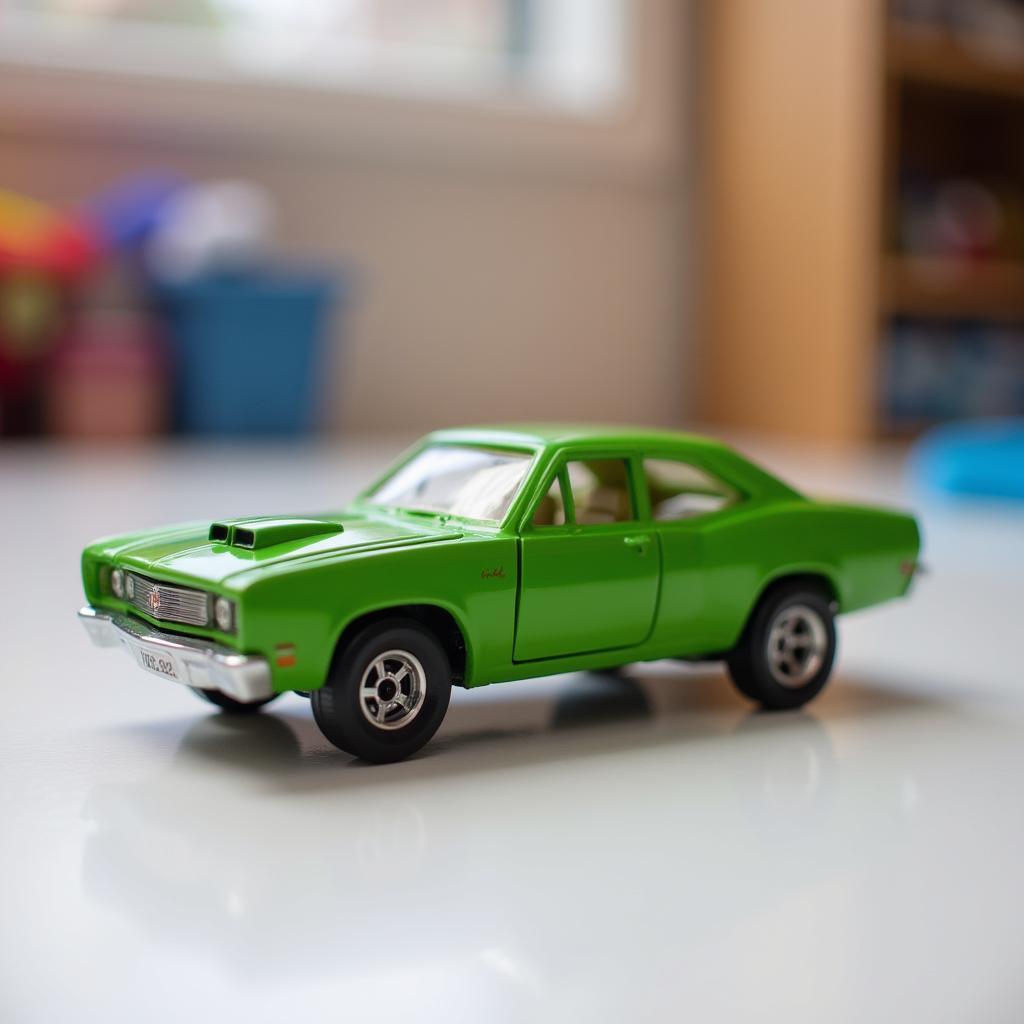 A Restored Toy Car