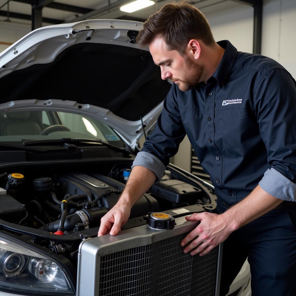 Maintaining the Cooling System in a Rotary Engine