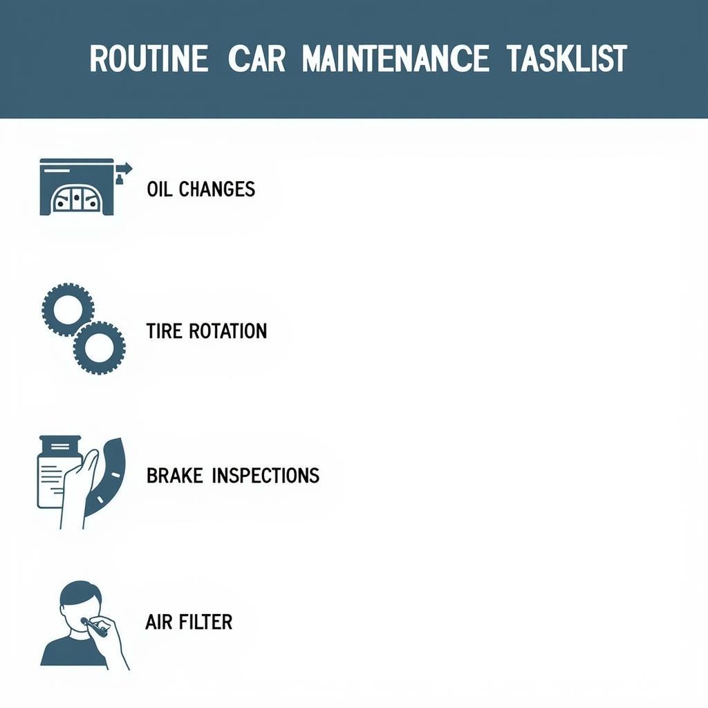 Routine Car Maintenance Checklist