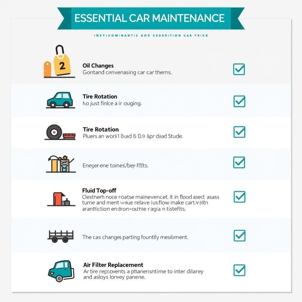 Routine Car Maintenance Checklist: Oil Changes, Tire Rotations, and More