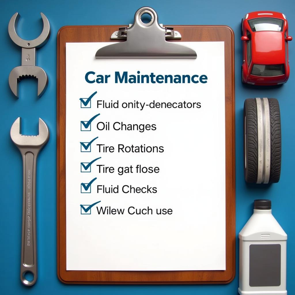 Routine Car Maintenance Checklist