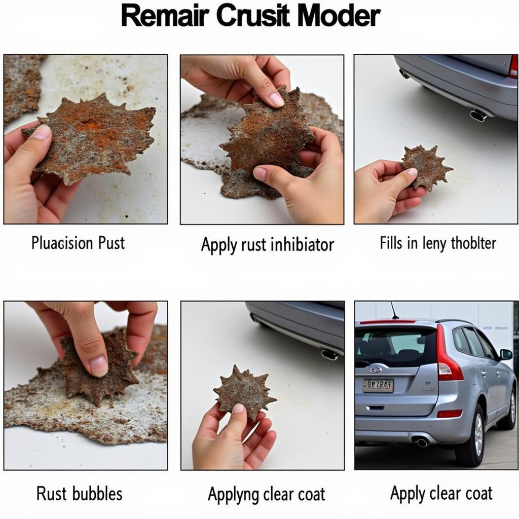 Rust Bubble Repair Process