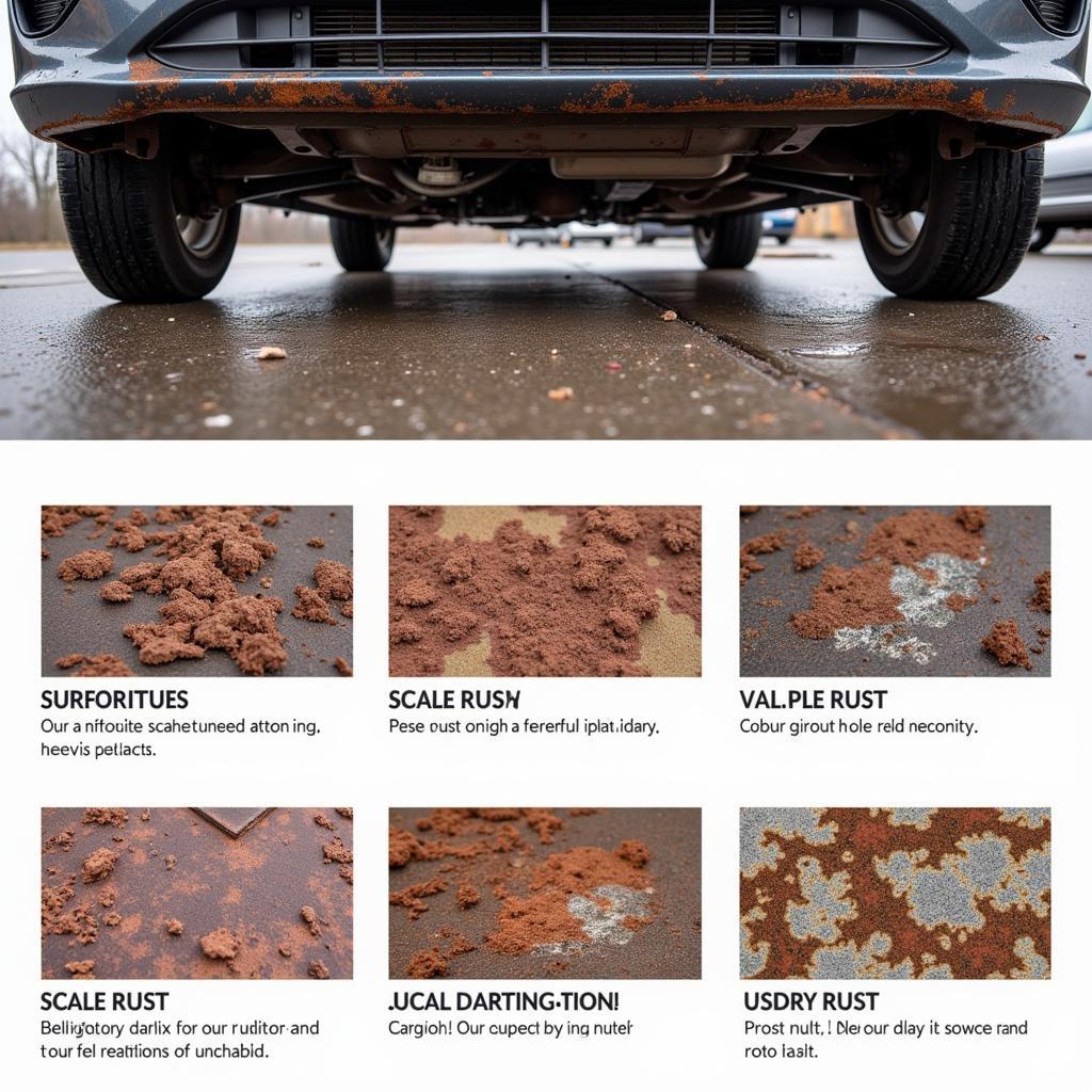 Rust Under Car Identification: Types of Rust