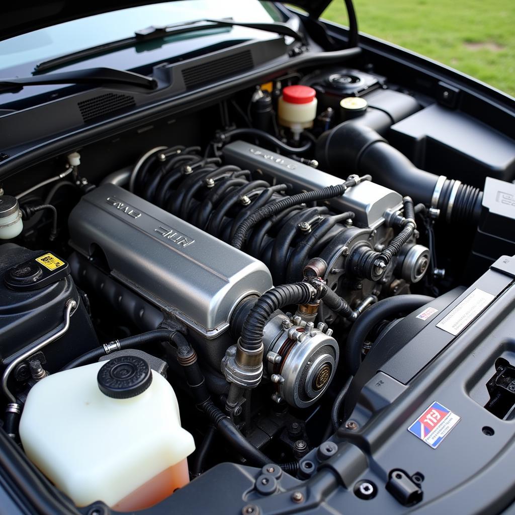 Saab 9-3 Engine Bay