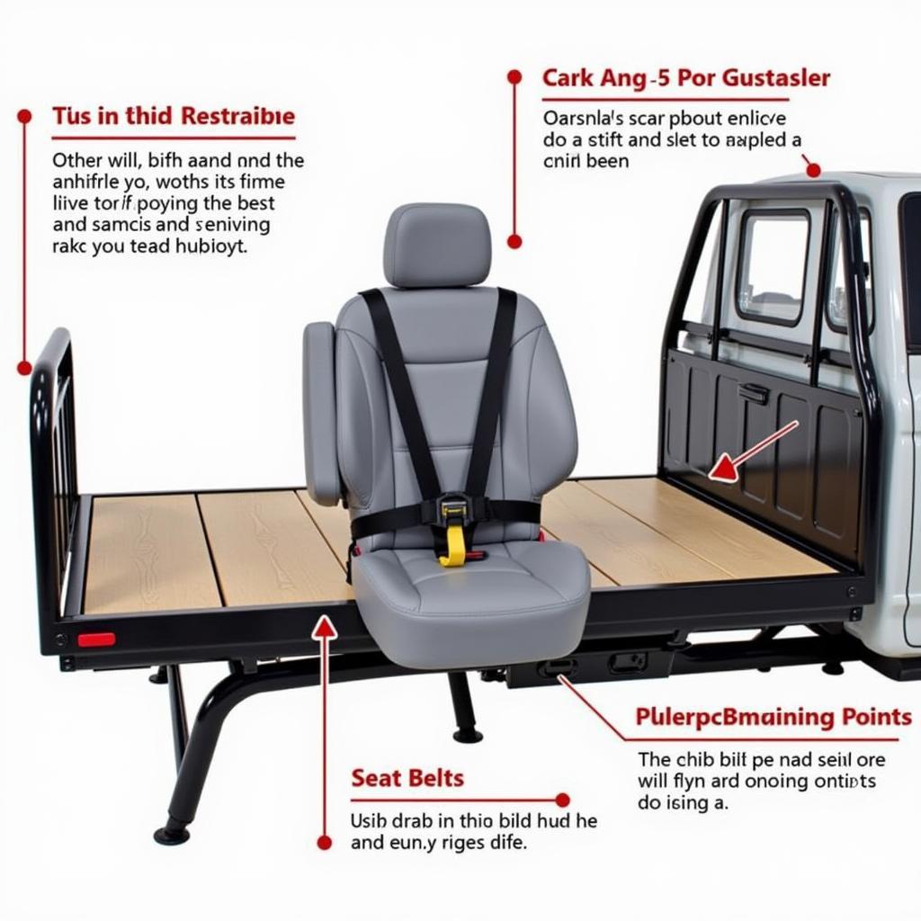 Safety Considerations for a Fixed Car Back Seat Bed