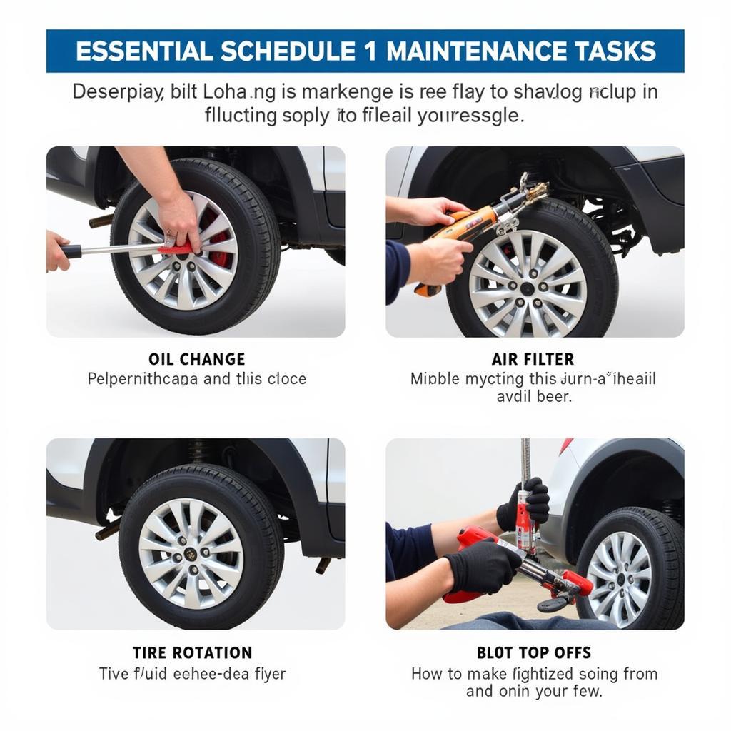 Schedule 1 Car Maintenance Essentials