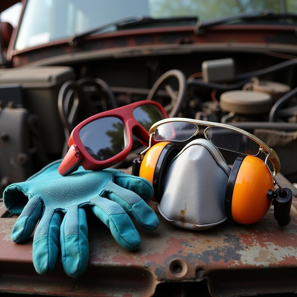 Scrap Car Safety Gear