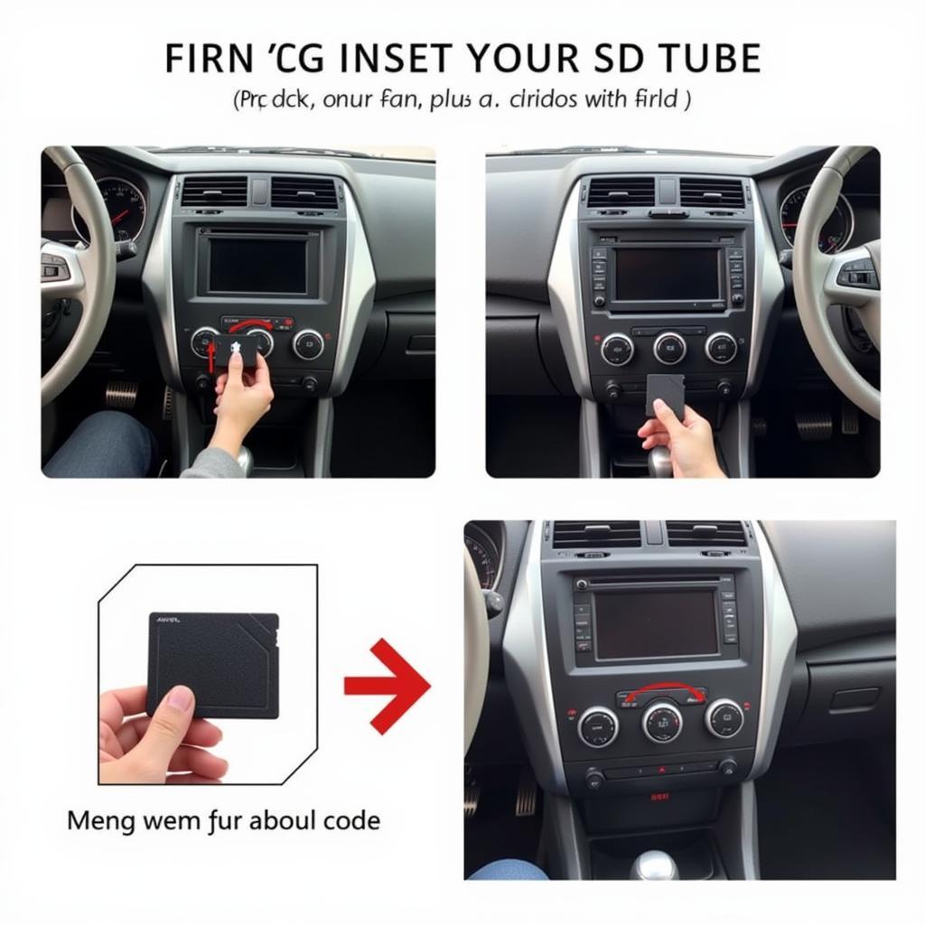 Inserting SD Card into Car System